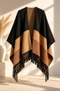 Wollponcho - Warme Akzente für besondere Looks
